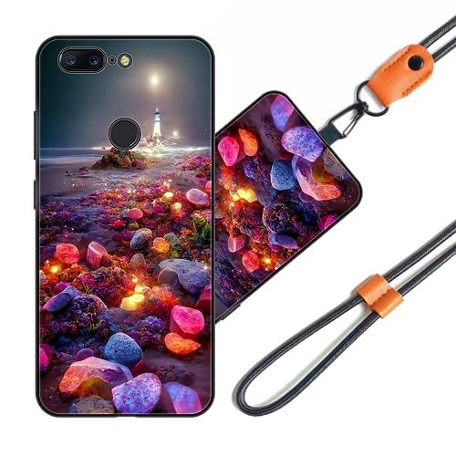 JEZSTHAI Schutzhülle Kompatibel mit OnePlus 5T Hülle Silikon Dünn mit Muster Design,Weiche Flexibel Stoßfeste Handyhülle mit Handykette & Handykordel zum Umhängen,Nr.A09 JEZSTHAI Schutzhülle Kompatibel mit OnePlus 5T Hülle Silikon Dünn mit Muster Design,Weiche Flexibel Stoßfeste Handyhülle mit Handykette & Handykordel zum Umhängen,Nr.A09 von JEZSTHAI
