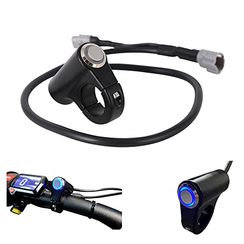 JFG RACING Motorradscheinwerfer, Notausschalter, Lenker Kill Switch Motorradlenker, Schalter Plug & Play, wasserdichter Scheinwerfer-Schalter für Sur Ron Light Bee X/S Segway X160 X260 von JFG RACING