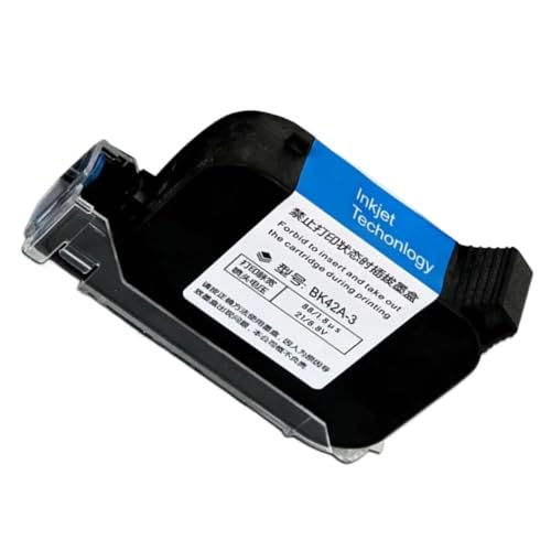 JFGIkLFD 42 ml schnell trocknende Schwarze Tintenpatrone BK42A-3 Kompatibel mit tragbare Tintenstrahldrucker, kompatible 600-DPI-Tintenlösung JFGIkLFD 42 ml schnell trocknende Schwarze Tintenpatrone BK42A-3 Kompatibel mit tragbare Tintenstrahldrucker, kompatible 600-DPI-Tintenlösung von JFGIkLFD