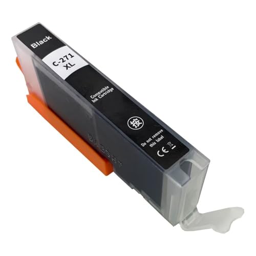 JFGIkLFD Kompatible Tintenpatrone PGI-270 CLI-271 XL Kompatibel mit TS6020 TS5020 MG5720 MG5721 MG5722 MG6820 MG6821 MG6822 MG7720 Tintenstrahldrucker(CLI271BK 1PC) von JFGIkLFD