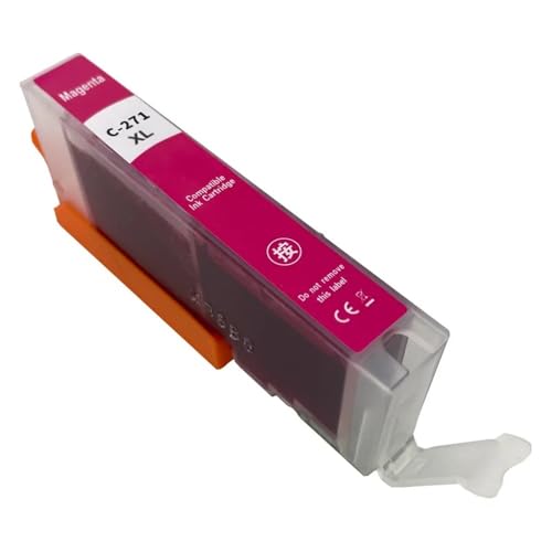 JFGIkLFD Kompatible Tintenpatrone PGI-270 CLI-271 XL Kompatibel mit TS6020 TS5020 MG5720 MG5721 MG5722 MG6820 MG6821 MG6822 MG7720 Tintenstrahldrucker(CLI271M 1PC) von JFGIkLFD