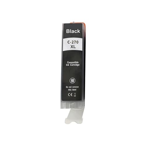 JFGIkLFD Kompatible Tintenpatrone PGI-270 CLI-271 XL Kompatibel mit TS6020 TS5020 MG5720 MG5721 MG5722 MG6820 MG6821 MG6822 MG7720 Tintenstrahldrucker(PGI270BK 1PC) von JFGIkLFD