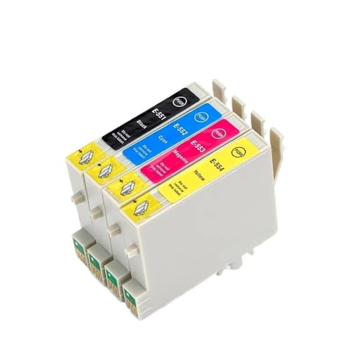 JFGIkLFD Kompatible Tintenpatronen 4er-Pack T0551 T0552 T0553 T0554 Kompatibel mit Tintenstrahldrucker RX420 RX425 RX520 R240 R245 JFGIkLFD Kompatible Tintenpatronen 4er-Pack T0551 T0552 T0553 T0554 Kompatibel mit Tintenstrahldrucker RX420 RX425 RX520 R240 R245 von JFGIkLFD