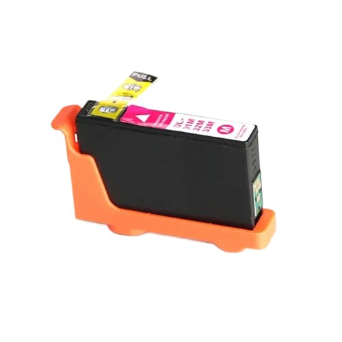 JFGIkLFD Kompatible Tintenpatronen Kompatibel mit 31 32 33 34 zur Verwendung mit V525w V725w Tintenstrahldruckern(1PCS-Magenta) von JFGIkLFD