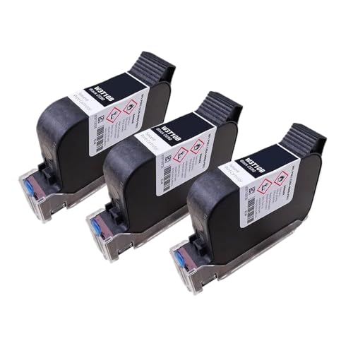 JFGIkLFD Schnell trocknende Lösungsmittel-Tintenpatrone W3T10B, kompatibel Kompatibel mit Online-Tintenstrahldrucker TIJ 2.5, Modelle 2590 FOL13B IQ800-N-BL 53S+ 60082A JFGIkLFD Schnell trocknende Lösungsmittel-Tintenpatrone W3T10B, kompatibel Kompatibel mit Online-Tintenstrahldrucker TIJ 2.5, Modelle 2590 FOL13B IQ800-N-BL 53S+ 60082A von JFGIkLFD