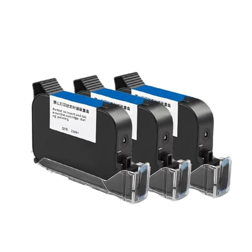 JFGIkLFD Schnell trocknende Tintenpatrone mit Haftung, kompatibel mit den Tintenstrahldruckern 2588, 2580, JS12 und JS10, allgemeines Modell(5PCS) von JFGIkLFD