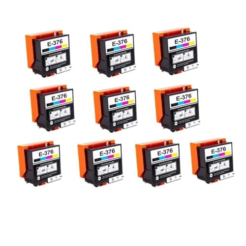 JFGIkLFD Tintenpatrone kompatibel mit PM-525 PM525 T376 T3760 Tintenstrahldrucker(10 Pieces) von JFGIkLFD