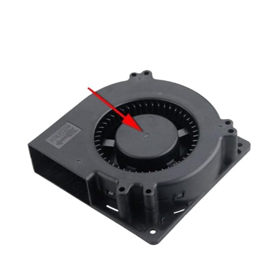 JGHFReW Großes Luftvolumen, Doppelkugel, DC5 V, 12 V, 24 V, 48 V, 120 mm, 120 x 120 x 32 mm, Turbogebläse, Kühlventilator Kompatibel mit Grill(5V USB) von JGHFReW