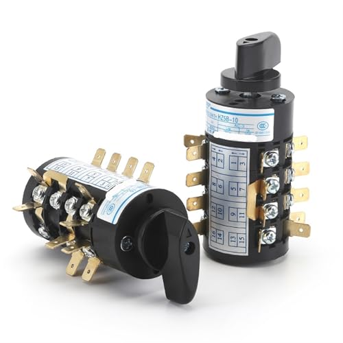 HZ5B-20/4.CCC 4.BBB 20A 660V 4 Phase Splitter Kontaktieren Rotary Cam Transfer Kombination Schalter 1Pcs(20A 4.BBB) von JGODGQPM