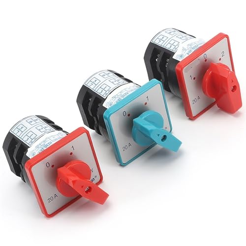 HZ5D-20/4 L02 L03 M04 20A 2 3 Positionen 2 Pole Rotary Cam Kombinierter Power Transfer Switch 1 Stücke(20A 4 L03) von JGODGQPM