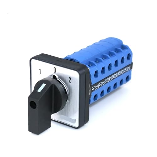 SZW26/LW26-20 1-0-2 6 Phase 20A 660V 64X64 48X48mm Panel Montieren Umschalter Control Schalter 1Pcs(D606.6 1 0 2 64X64mm) von JGODGQPM
