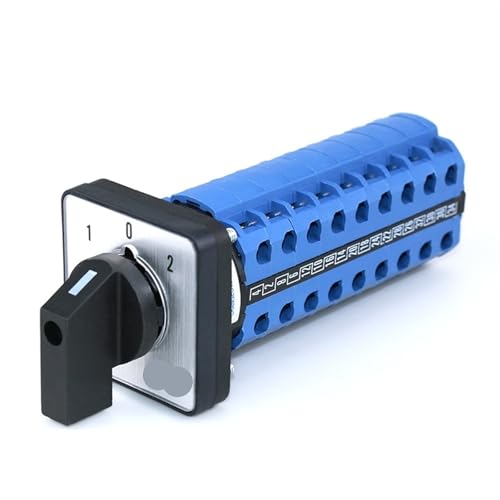SZW26/LW26-20 3 Position 9 Pole 36 Terminals 20A Cam Wahlschalter 64X64 48X48mm Panel 1Pcs(1 0 2 Panel 64X64mm) von JGODGQPM