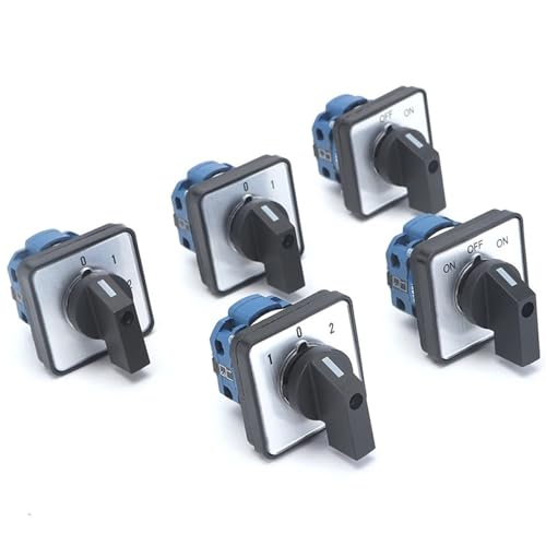 SZW26/LW26-20 AUS-EIN EIN-AUS-EIN 012 01 102 20A 660V 1 Poliger Nocken-Umschalter 64X64 48X48mm 1 Stücke(D101.1 1 0 2 48X48mm) von JGODGQPM