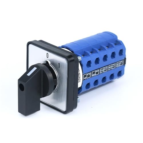SZW26/LW26-20 EIN AUS 20 Terminals 20A 660V Transfer Ändern Über Cam Schalter Panel Montieren 1Pcs(COA.5 0 1 48X48mm) von JGODGQPM