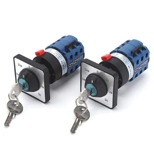 SZW26/LW26-20C YH5.3Y 20A 3 Pole 7 Positionen Rotary Cam Umschalter Mit Schlüssel 1 Stücke SZW26/LW26-20C YH5.3Y 20A 3 Pole 7 Positionen Rotary Cam Umschalter Mit Schlüssel 1 Stücke von JGODGQPM
