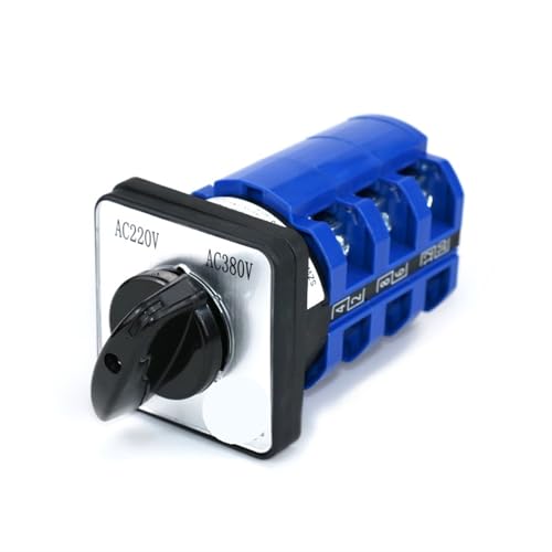 SZW26/LW26-63 63A 2 Position 3 Pole 12 Anschlüsse Silber Kontakte Automatische Ganrator Universal ChangeOver Nockenschalter 1 Stücke SZW26/LW26-63 63A 2 Position 3 Pole 12 Anschlüsse Silber Kontakte Automatische Ganrator Universal ChangeOver Nockenschalter 1 Stücke von JGODGQPM
