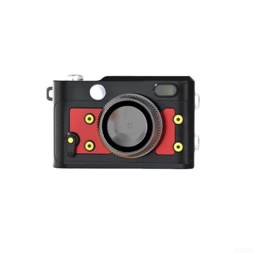 JGmotorfi Kompakte 1080P-Digitalkamera, lange Standby-Zeit, einfach zu bedienen, leicht zu tragen, 8 MB Fotoauflösung (rot) von JGmotorfi