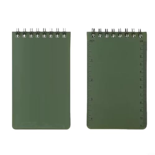 JGmotorfi Notizbuch, wasserdicht, für jedes Wetter, liniert, kleiner Notizblock, 7,6 x 12,7 cm JGmotorfi Notizbuch, wasserdicht, für jedes Wetter, liniert, kleiner Notizblock, 7,6 x 12,7 cm von JGmotorfi