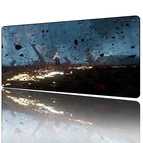 JHSTAR Helldunkel: Expedition 33 Mauspad für Videospiele, Größe XL, 800 x 300 x 3 mm, groß, wasserdicht, rutschfest, Motiv: Anime, Büro, Tastaturmatte, Mauspad aus Gummi JHSTAR Helldunkel: Expedition 33 Mauspad für Videospiele, Größe XL, 800 x 300 x 3 mm, groß, wasserdicht, rutschfest, Motiv: Anime, Büro, Tastaturmatte, Mauspad aus Gummi von JHSTAR