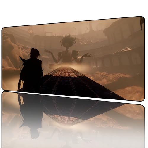 JHSTAR Helldunkel: Expedition 33 Mauspad für Videospiele, Größe XL, 800 x 300 x 3 mm, groß, wasserdicht, rutschfest, Motiv: Anime, Büro, Tastaturmatte, Mauspad aus Gummi JHSTAR Helldunkel: Expedition 33 Mauspad für Videospiele, Größe XL, 800 x 300 x 3 mm, groß, wasserdicht, rutschfest, Motiv: Anime, Büro, Tastaturmatte, Mauspad aus Gummi von JHSTAR
