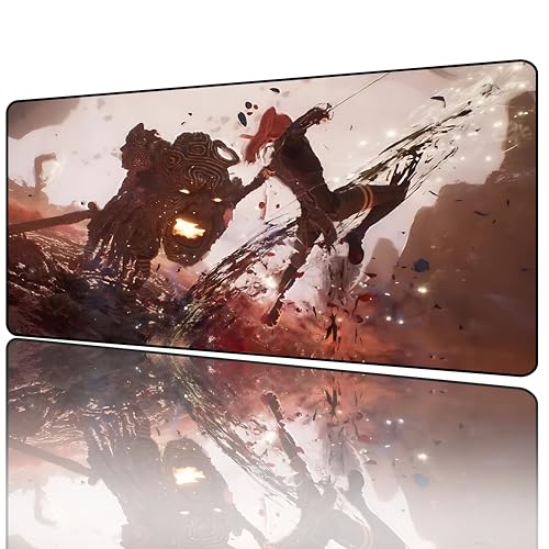 JHSTAR Helldunkel: Expedition 33 Mauspad für Videospiele, Größe XL, 800 x 300 x 3 mm, groß, wasserdicht, rutschfest, Motiv: Anime, Büro, Tastaturmatte, Mauspad aus Gummi JHSTAR Helldunkel: Expedition 33 Mauspad für Videospiele, Größe XL, 800 x 300 x 3 mm, groß, wasserdicht, rutschfest, Motiv: Anime, Büro, Tastaturmatte, Mauspad aus Gummi von JHSTAR