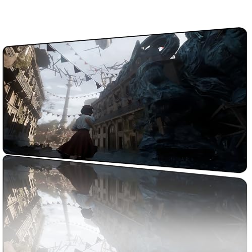 JHSTAR Helldunkel: Expedition 33 Mauspad für Videospiele, Größe XL, 800 x 300 x 3 mm, groß, wasserdicht, rutschfest, Motiv: Anime, Büro, Tastaturmatte, Mauspad aus Gummi JHSTAR Helldunkel: Expedition 33 Mauspad für Videospiele, Größe XL, 800 x 300 x 3 mm, groß, wasserdicht, rutschfest, Motiv: Anime, Büro, Tastaturmatte, Mauspad aus Gummi von JHSTAR