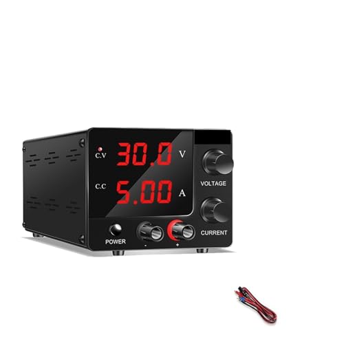 30 V 10 A DC Labor geregelte Stromversorgung variabel, LCD 24 V 12 V einstellbare Stromquelle programmierbarer Spannungsregler USB-A 5 V 2 A Telefonreparatur Weit verbreitet(LED 30V 5A Mini) von JHXHFJXZ