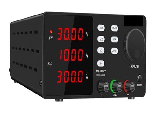 300 W 360 W DC geregeltes Labornetzteil variabel, 30 V 10 A Labor einstellbar 60 V 5 A 120 V 3 A Spannungsregler Stabilisator Tischquelle Weit verbreitet(Black 30V 10A 300W) von JHXHFJXZ