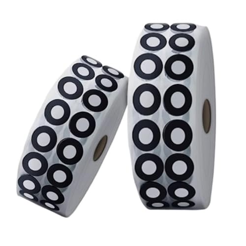 3000 Punkte Matte Referenzpunktmarkierunn/Reflexionsmarkierunn Nicht reflektierend for 3D-Scannen Und Optisches Tracking Präzise Tracking-Punkte(Inside 10 outside 20mm) von JHXHFJXZ