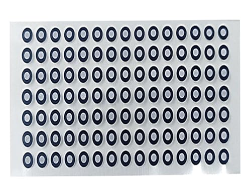 3D-Scan-Marker/Punkte/Aufkleber, Positionierungsziele – Kompatibler 3D-Scanner Präzise Tracking-Punkte(Ord inner 3 outer 6mm(1000)) von JHXHFJXZ