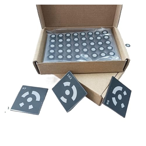 3D-Scanner-Positionierungsziele Markierungspunkt Hochreflektierender 3D-Scanner-Zielpunkt Genau for 3D-Scannen und optisches Tracking Präzise Tracking-Punkte(12mm19mm(500 points)) von JHXHFJXZ