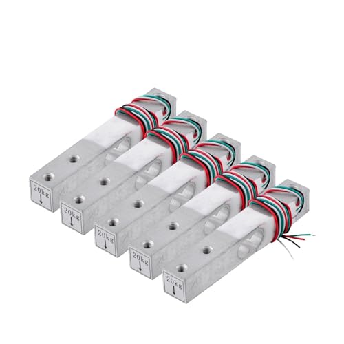 5 stücke Micro Wägezelle Gewichtssensor Aluminiumlegierung Wiegedrucksensor for DIY Elektronische Tragbare Küchenwaage Sensoren 1-20KG Hohe Stabilität und Präzision(20KG(5pcs)) von JHXHFJXZ