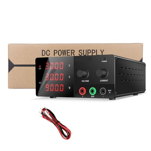 900 W 1200 W Gleichstromversorgung, variabel, einstellbar, Labor-Schaltnetzteil, geregelt, 30 V 30 A, 60 V 20 A, 120 V 10 A, 60 A, 200 V 5 A, Spannungsregler Weit verbreitet(200V 3A) von JHXHFJXZ