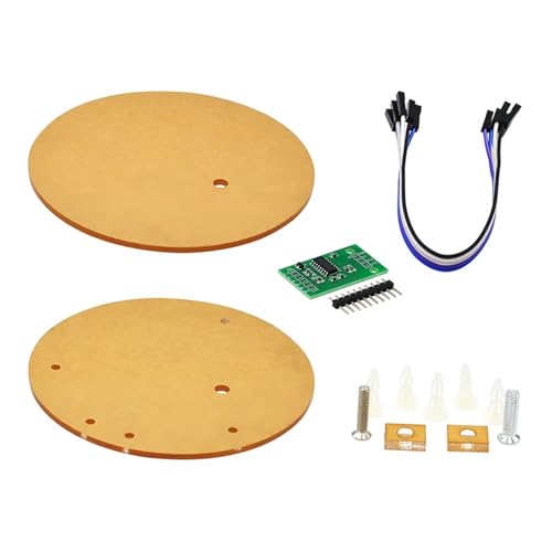Digitaler Wägezellen-Gewichtssensor HX711 AD-Wandler Installationstechnologie 5 kg 10 kg Tragbare elektronische Küchenwaage Hohe Stabilität und Präzision(Disk kit) von JHXHFJXZ