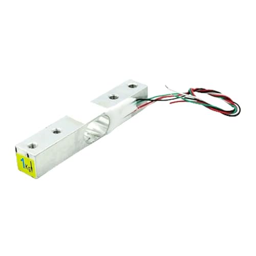 HX711 Wägezelle Gewichtssensor 1KG 5KG 10KG 20KG Aluminiumlegierung Wiegesensor for Mikrocontroller Hohe Stabilität und Präzision(1KG) von JHXHFJXZ