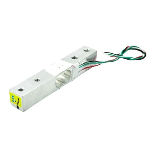 HX711 Wägezelle Gewichtssensor 1KG 5KG 10KG 20KG Aluminiumlegierung Wiegesensor for Mikrocontroller Hohe Stabilität und Präzision(5KG) von JHXHFJXZ