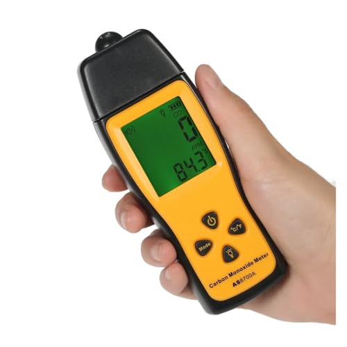 JHXHFJXZ 0-1000ppm Gasdetektor Hand-Kohlenmonoxidmessrät mit Luftqualitätsmonitor CO-Gastester Monitor Detektormessrät LCD-Anzei Präzise Sensoren für schnelle Erkennung JHXHFJXZ 0-1000ppm Gasdetektor Hand-Kohlenmonoxidmessrät mit Luftqualitätsmonitor CO-Gastester Monitor Detektormessrät LCD-Anzei Präzise Sensoren für schnelle Erkennung von JHXHFJXZ