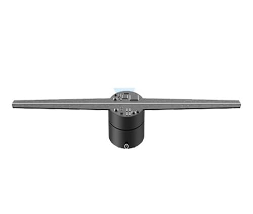 JHXHFJXZ 3D-Ventilator-Hologramm-Projektor, 42 cm, 2 Lüfterblätter, wandmontierte WLAN-LED-Leuchtlampe, 224 LED-Ventilator, Hologramm-Ventilator-Projektor Einfaches Ändern des Videos(42 Basic) von JHXHFJXZ
