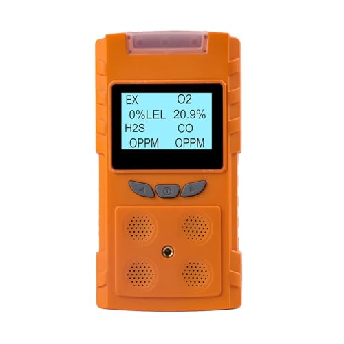 JHXHFJXZ 4 in 1 Gas Detektor Echtzeit Erkennung rät Multi Gas Serstoff Wasserstoff Schwefelwasserstoff Kohlenmonoxid Brennbaren Monitor Präzise Sensoren für schnelle Erkennung JHXHFJXZ 4 in 1 Gas Detektor Echtzeit Erkennung rät Multi Gas Serstoff Wasserstoff Schwefelwasserstoff Kohlenmonoxid Brennbaren Monitor Präzise Sensoren für schnelle Erkennung von JHXHFJXZ