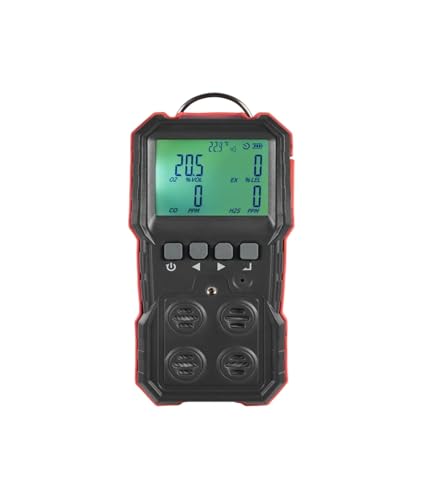 JHXHFJXZ 4-in-1-Verbindungsgasmessmonitor LEL/O2/H2S/CO-Gasmonitor LCD-Anzei Ton Licht Vibrationsalarm Datensatz Präzise Sensoren für schnelle Erkennung JHXHFJXZ 4-in-1-Verbindungsgasmessmonitor LEL/O2/H2S/CO-Gasmonitor LCD-Anzei Ton Licht Vibrationsalarm Datensatz Präzise Sensoren für schnelle Erkennung von JHXHFJXZ