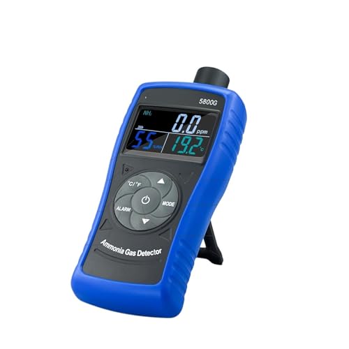 JHXHFJXZ Ammoniak-Gasüberwachungsdetektor NH3-Monitor, 0-100 ppm Partikeldetektormessrät mit USB-Akku for fladen for Industriefarmen Präzise Sensoren für schnelle Erkennung JHXHFJXZ Ammoniak-Gasüberwachungsdetektor NH3-Monitor, 0-100 ppm Partikeldetektormessrät mit USB-Akku for fladen for Industriefarmen Präzise Sensoren für schnelle Erkennung von JHXHFJXZ