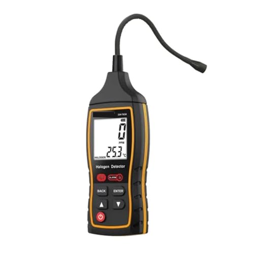 JHXHFJXZ Halogen-Gasdetektor 0-1000PPM SW-743A LCD-Hintergrundbeleuchtung Wasserdichter Mehrfach-Halogendetektor Klimaanlage Kühlung Präzise Sensoren für schnelle Erkennung JHXHFJXZ Halogen-Gasdetektor 0-1000PPM SW-743A LCD-Hintergrundbeleuchtung Wasserdichter Mehrfach-Halogendetektor Klimaanlage Kühlung Präzise Sensoren für schnelle Erkennung von JHXHFJXZ