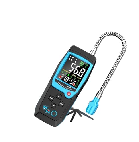 JHXHFJXZ Lecksuchgerät for brennbare Gase, brennbares Gas, Methan, Erdgas, Tester, Ton, Licht, Alarm, Messgerät, Leckortung bestimmen Präzise Sensoren für schnelle Erkennung(FC) von JHXHFJXZ