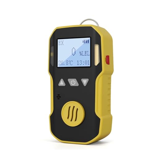 JHXHFJXZ Tragbarer Industrie-Gasdetektor for H2/CO/PH3/CO2/H2S/NH3/O2/NO2/NO/EX/CH4, hochpräziser Gaslecktester Präzise Sensoren für schnelle Erkennung(SO2-0-20ppm-0.1) von JHXHFJXZ