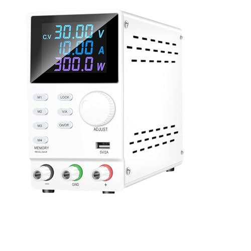 Labor-Gleichstromversorgung, einstellbar, 30 V, 10 A, 5 A, USB, digitale Tischquelle, stabilisierter Strom, 120 V, 3 A, Spannungsregler, 300 V, 1 A, for Reparatur, Labor, Heimwerkerelektronik Weit ver Labor-Gleichstromversorgung, einstellbar, 30 V, 10 A, 5 A, USB, digitale Tischquelle, stabilisierter Strom, 120 V, 3 A, Spannungsregler, 300 V, 1 A, for Reparatur, Labor, Heimwerkerelektronik Weit ver von JHXHFJXZ