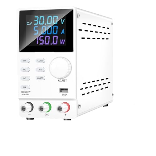 Labor-Gleichstromversorgung, einstellbar, 30 V, 10 A, 5 A, USB, digitale Tischquelle, stabilisierter Strom, 120 V, 3 A, Spannungsregler, 300 V, 1 A, for Reparatur, Labor, Heimwerkerelektronik Weit ver Labor-Gleichstromversorgung, einstellbar, 30 V, 10 A, 5 A, USB, digitale Tischquelle, stabilisierter Strom, 120 V, 3 A, Spannungsregler, 300 V, 1 A, for Reparatur, Labor, Heimwerkerelektronik Weit ver von JHXHFJXZ
