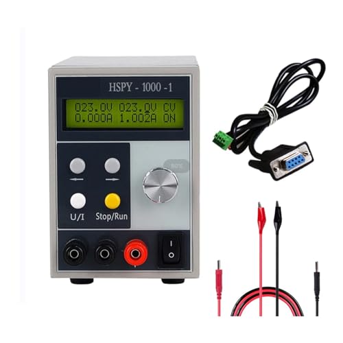 Professionelles Gleichstromnetzteil variabel, 1000 V, 1 A, 0,5 A, 0,1 A, Labor-Gleichstromnetzteil, einstellbare Laborstromquelle, digitaler Spannungsregler Weit verbreitet(1000V 0.3A) von JHXHFJXZ