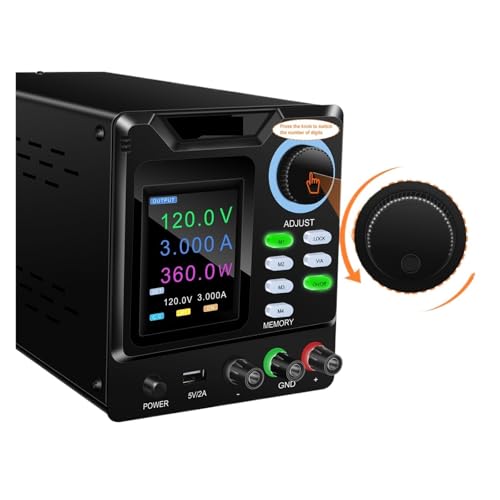 RS-232 Labor-Gleichstromversorgung, Labor, einstellbar, 30 V, 10 A, 5 A, 60 V, 120 V, 3 A, 300 V, 200 V, 1 A, programmierbares Tischnetzteil, Spannungsregler, PC-Software Weit verbreitet(120V 3A Black RS-232 Labor-Gleichstromversorgung, Labor, einstellbar, 30 V, 10 A, 5 A, 60 V, 120 V, 3 A, 300 V, 200 V, 1 A, programmierbares Tischnetzteil, Spannungsregler, PC-Software Weit verbreitet(120V 3A Black von JHXHFJXZ