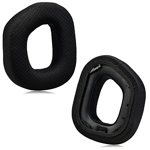 JHZZWJ Ersatz Ohrpolster für Durchmesser Corsair HS80 RGB USB Wired/HS 80 RGB Wireless Gaming Ohrpolster aus Kunst Leder JHZZWJ Ersatz Ohrpolster für Durchmesser Corsair HS80 RGB USB Wired/HS 80 RGB Wireless Gaming Ohrpolster aus Kunst Leder von JHZZWJ
