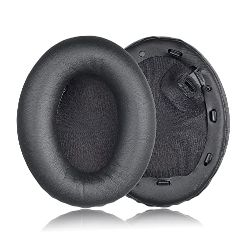 JHZZWJ Ersatz Ohrpolster für Durchmesser Sony WH-1000XM4 (WH1000XM4) Headphones Ohrpolster aus Kunst Leder von JHZZWJ
